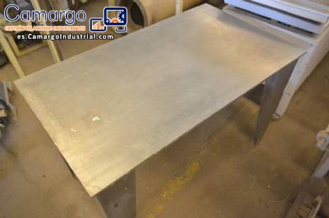 Mesa de enfriamiento de acero inoxidable para dulces - Camargo Industrial Las máquinas usadas