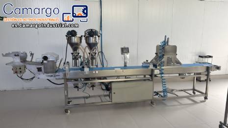 Máquina de cinta transportadora para formar, llenar y dosificar masas laminadas y pasteles salados, PANITEC Lynea Máquina de cinta transportadora para formar, llenar y dosificar masas laminadas y pasteles salados, PANITEC Lynea