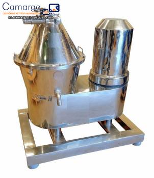 Separador centrífugo/separador de crema de acero inoxidable ECO 5+ Revisa Centri para el desnatado y la estandarización de leche y productos lácteos. Separador centrífugo/separador de crema de acero inoxidable ECO 5+ Revisa Centri para el desnatado y la estandarización de leche y productos lácteos.